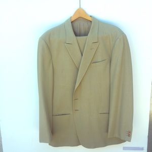 Giorgio Armani green suit